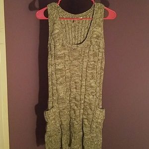 Long knit tank